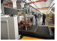 Horizontal boring mill