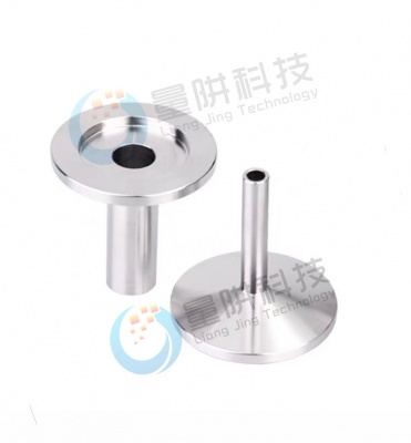 KF Flange to Straight Tube Adapter